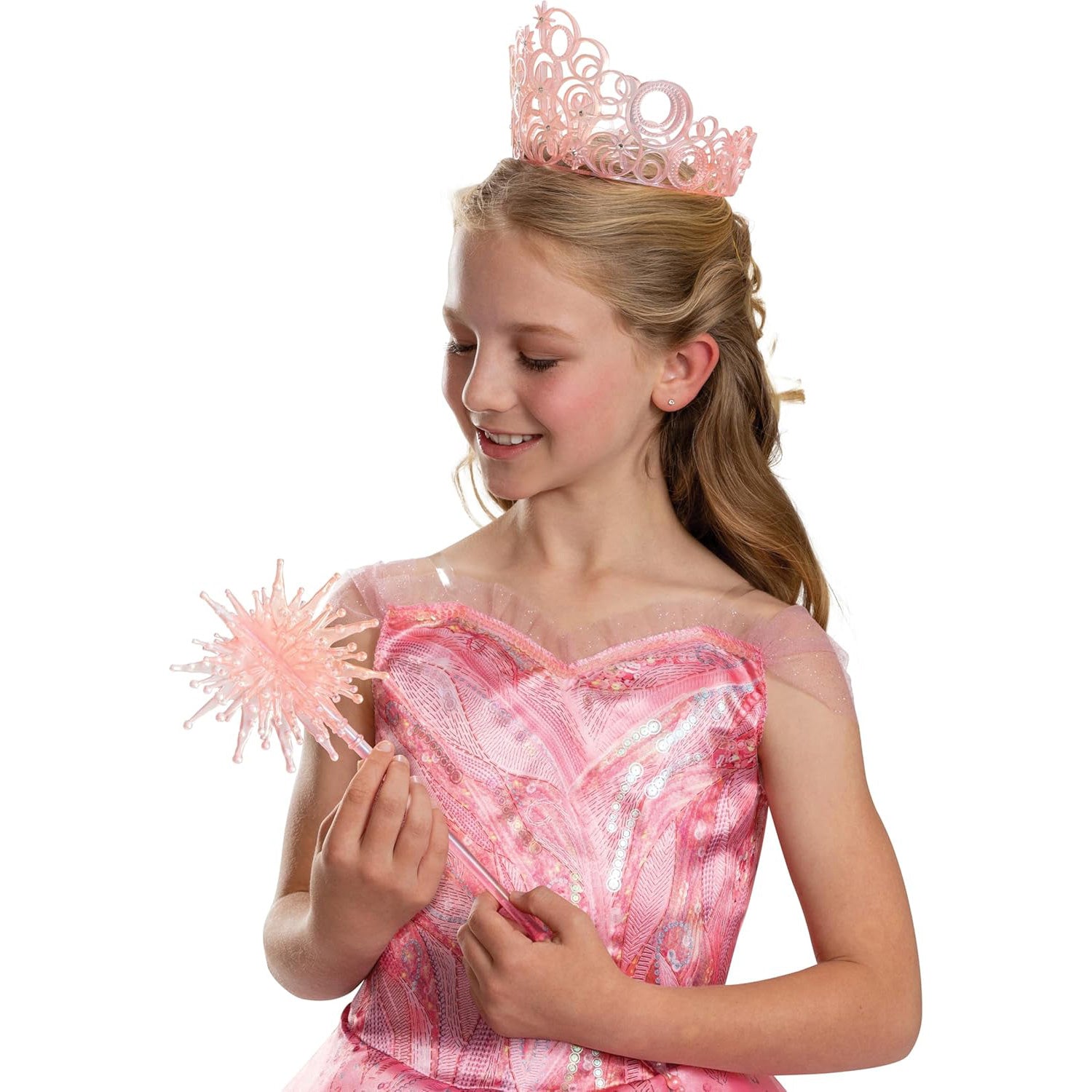 Child Glinda Wand and Tiara Set