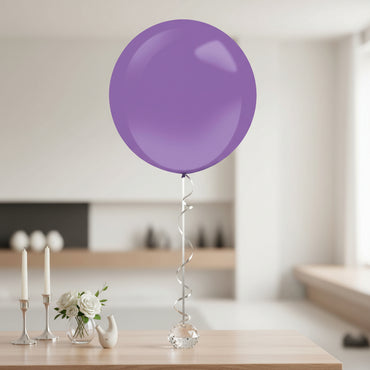 Purple Standard Latex Balloons 24in, 4pcs