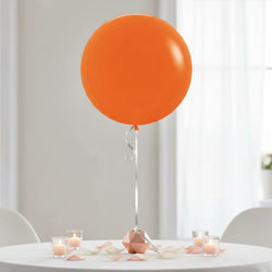 Orange Peel Fashion Latex Balloons 24in 4pcs