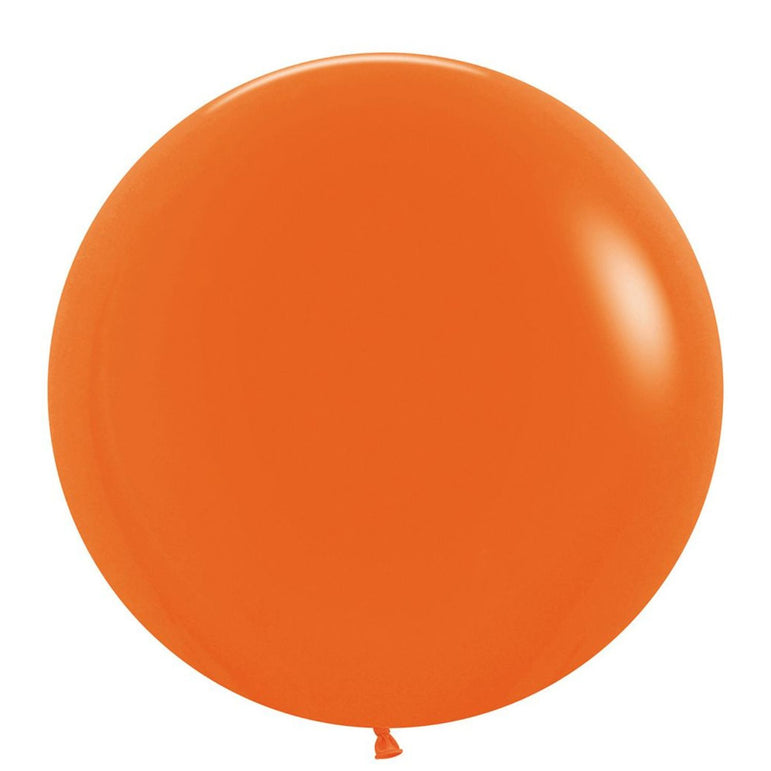 Orange Peel Fashion Latex Balloons 24in 4pcs