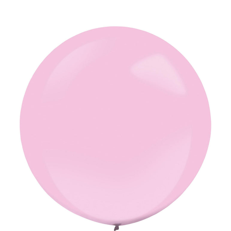 New Pink Fashion Latex Balloons 24in, 4pcs