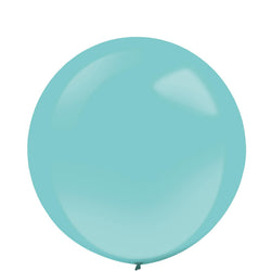 Robins Egg Blue Fashion Latex Balloons 24in, 4pcs