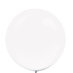 Clear Balloons Latex Balloons 24in, 4pcs