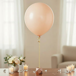 Peach Macaron Latex Balloon 24in 4pcs