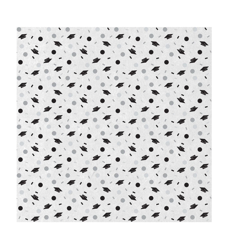 Graduation Tissue Paper 20 in x 20in 8 pcs