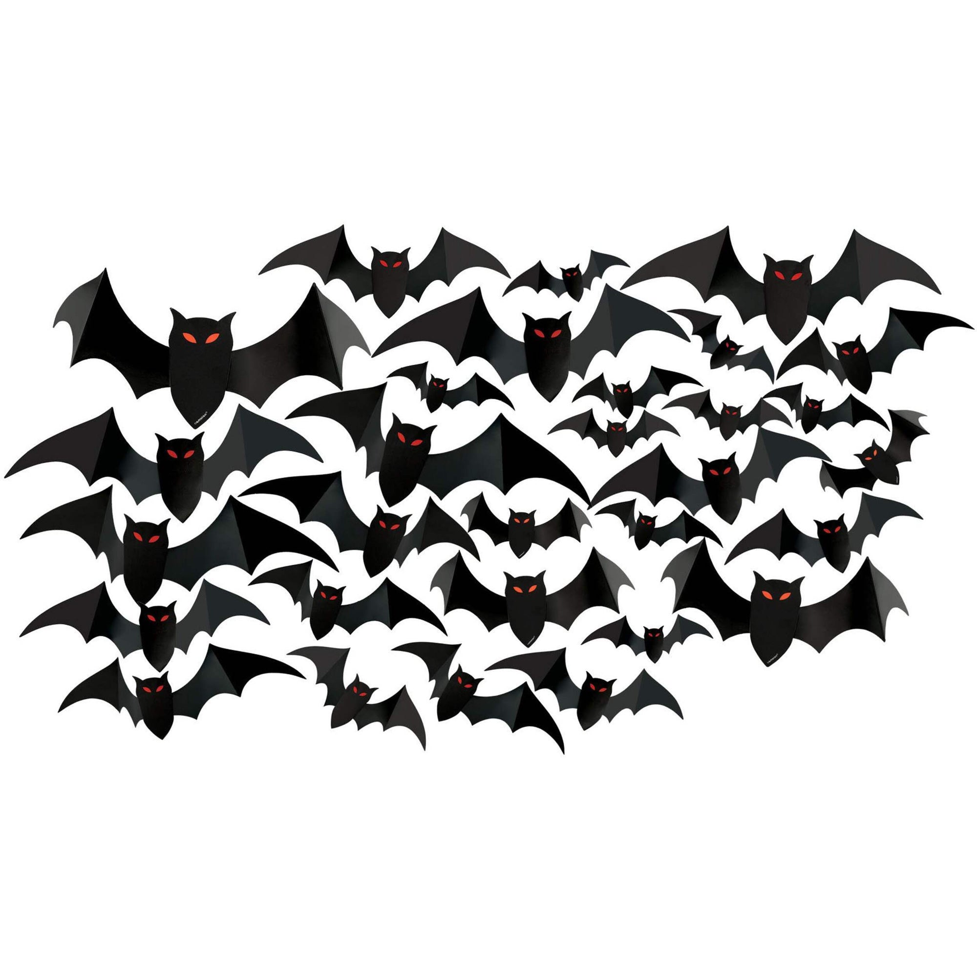 Bat Cemetery Cutouts Mega Value Pack Decoration 30pcs