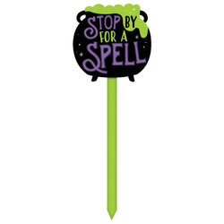 Cauldron Yard Stake Decoration