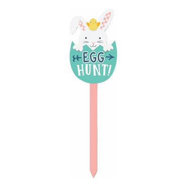 Egg Hunt Yard Stake Sign