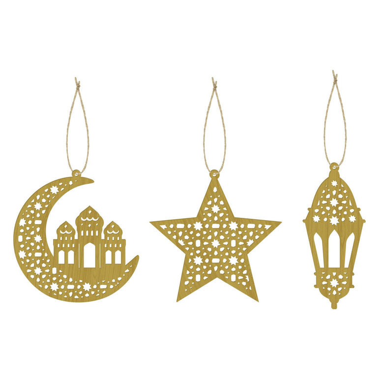 Ramadan Wood Cutouts