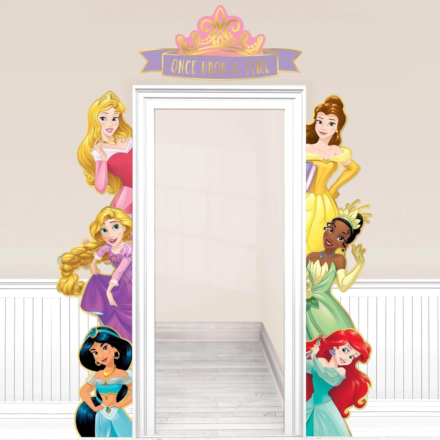 Disney Princess Paper Door Cutout Decorating Kit