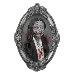 Creepy Woman Lenticular Portrait