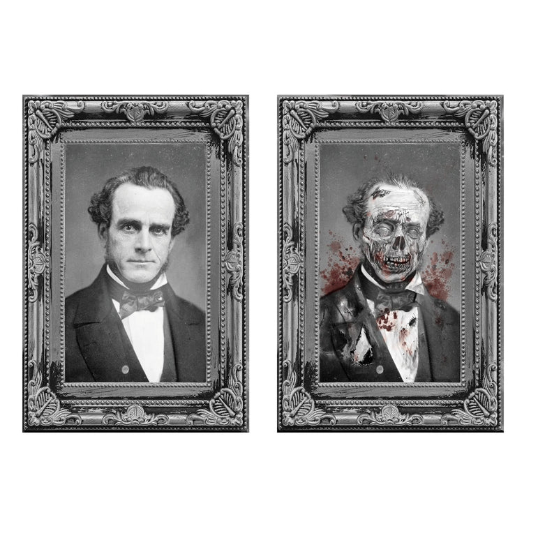 Creepy Man Lenticular Portrait