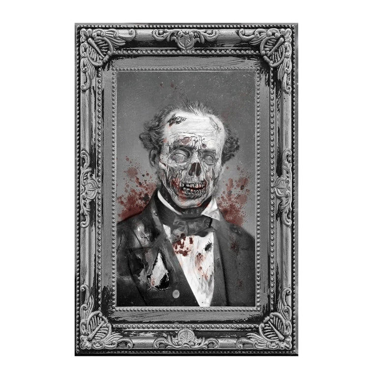Creepy Man Lenticular Portrait