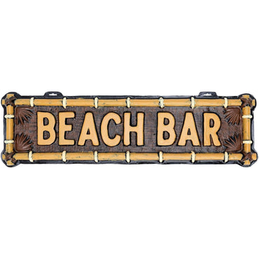 Summer Beach Bar Vac Form Sign Decorations