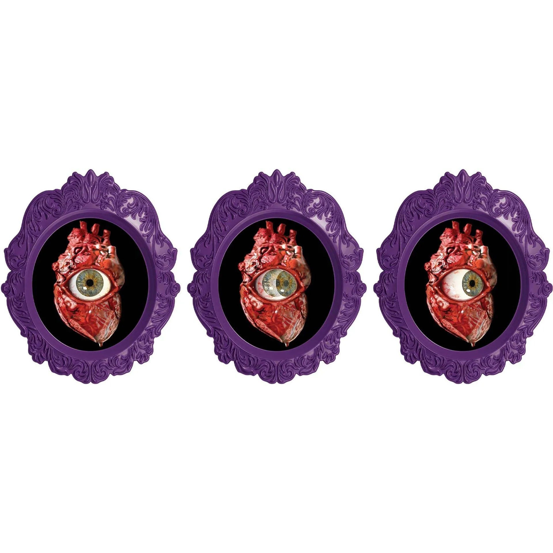 Dark Academia Heart Hanging Lenticular Decorations