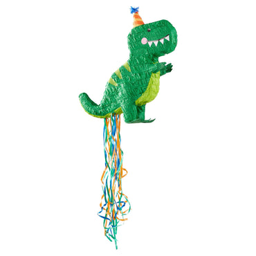 Dino-Mite Birthday Deluxe Pull Piñata