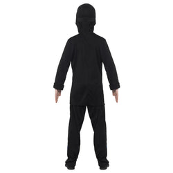 Ninja Assassin Black and Blue Costume