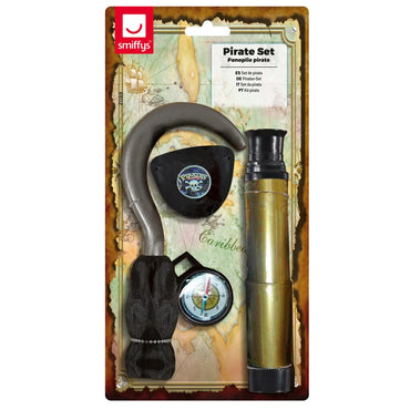 Adult Pirate Set with Hook