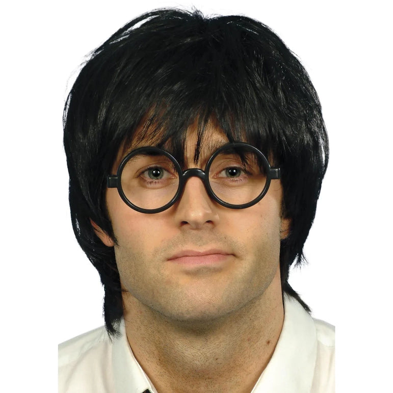Adult Schoolboy Wig and Glasses Set