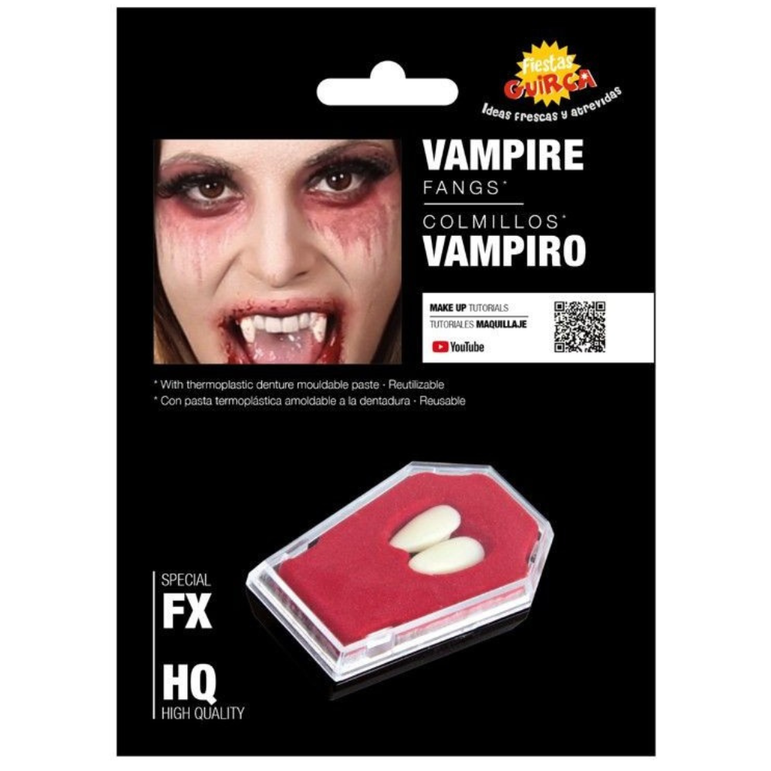 Fangs with Thermoplastic Paste