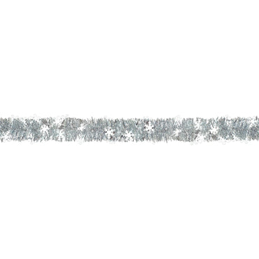 Snowflake Boa Tinsel Garland
