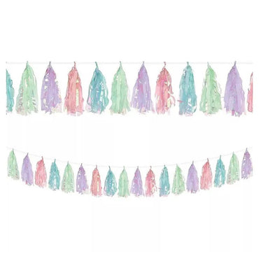 Pastel Tassel Garland Decorations