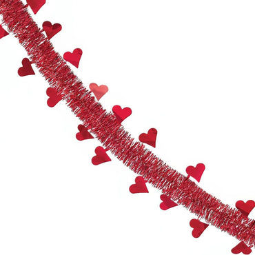Valentine’s Day Value Tinsel Garland Decoration
