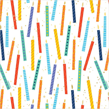 All Over Candles Paper Jumbo Gift Wrap