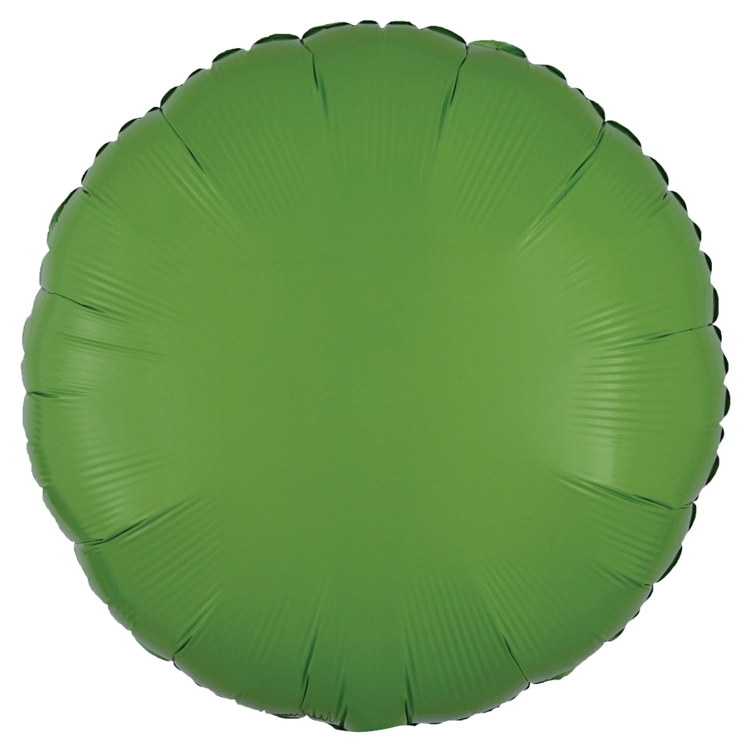Kiwi Green Decorator Circle Foil Balloon 18in