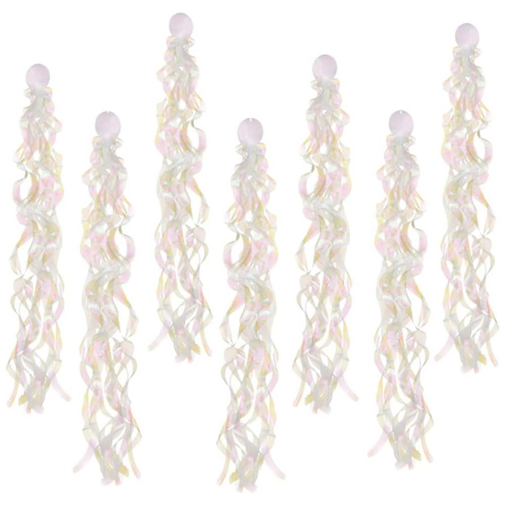 Luminous Hanging Swirls Decoration Iridescent