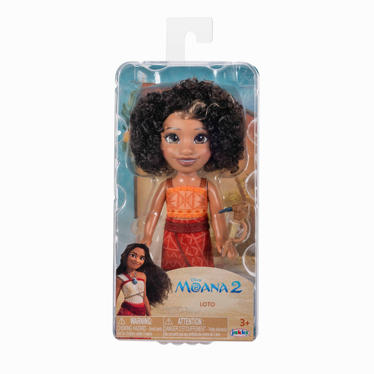 Disney Moana 2 Moana & Loto Petite Doll 6in Assortment (Sold per piece)