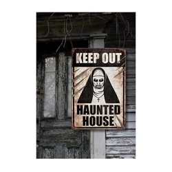 "Nun Killer" Sign 24x36cm