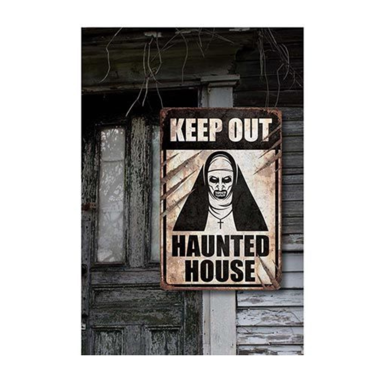 "Nun Killer" Sign 24x36cm