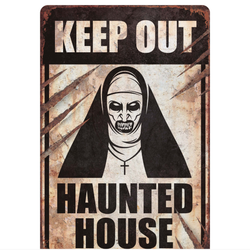 "Nun Killer" Sign 24x36cm