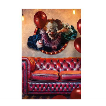 Clown Adhesive Wall Decoration 70X80cm