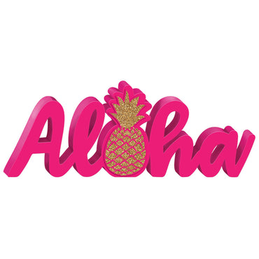 Aloha Standing Word Sign