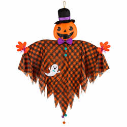 Pumpkin Fabric Hanging Decoration 48in