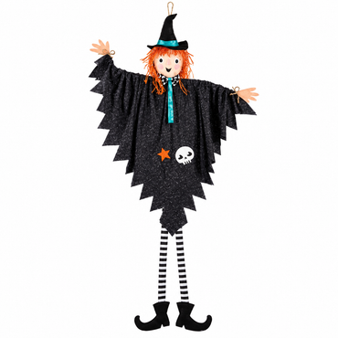Witch Fabric Hanging Decoration 7ft