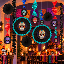 Day of the Dead Sugar Skull Room Decorating Kit