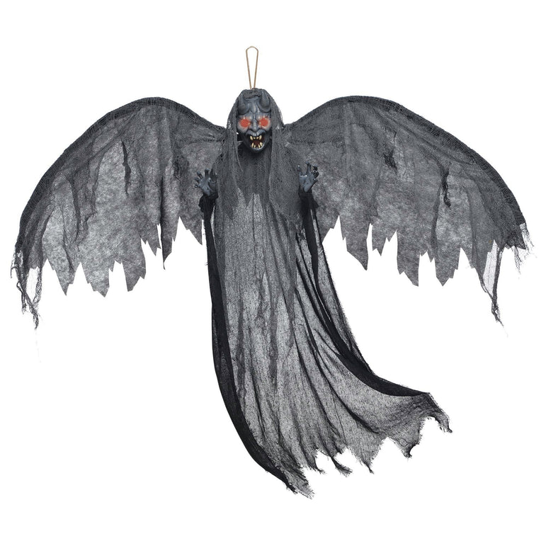 Winged Gargoyle With Light Up Eyes 4ft
