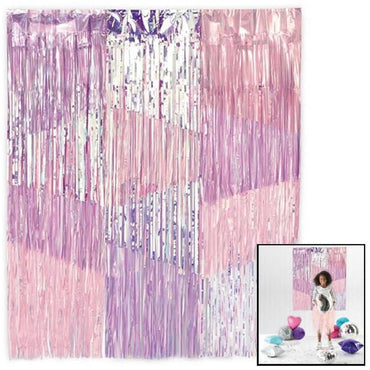 Luminous Birthday Backdrop Foil Decoration