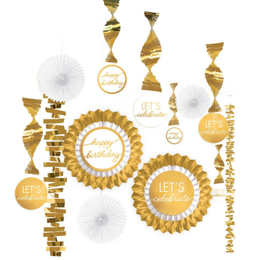 Golden Age Birthday Decorating Kit
