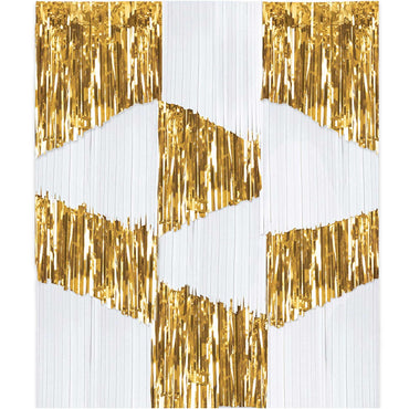Golden Age Birthday Decorating Backdrops Foil & Plastic Decoration