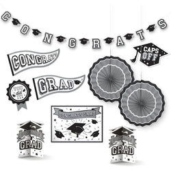 Frosty White Paper Decorating Kit Decoration 10pcs