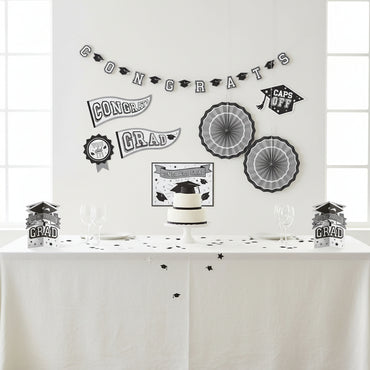 Frosty White Paper Decorating Kit Decoration 10pcs