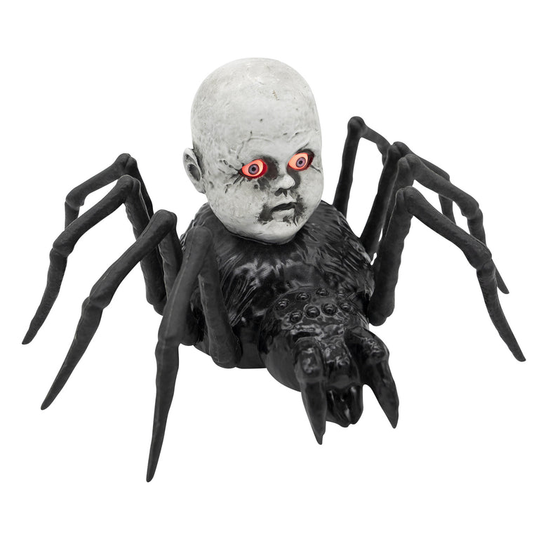 Halloween Animatronic Crawling Spider Doll Decoration
