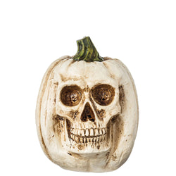 Scary Face Pumpkin Resin