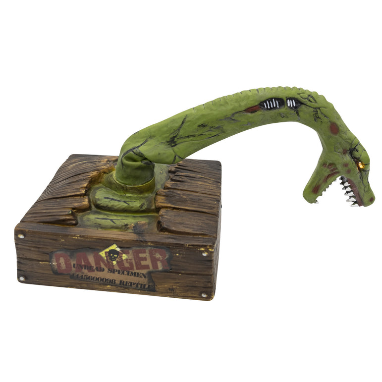 Halloween Animatronic Zombie Snake Table Top Decoration