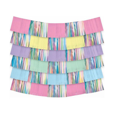 Pastel Fringe Backdrop Scene Setter