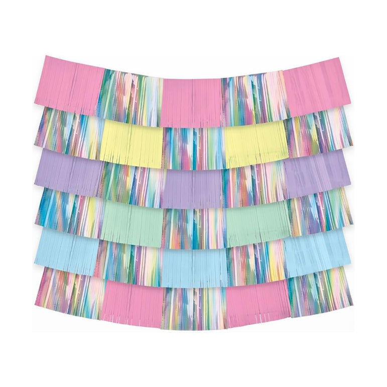 Pastel Fringe Backdrop Scene Setter